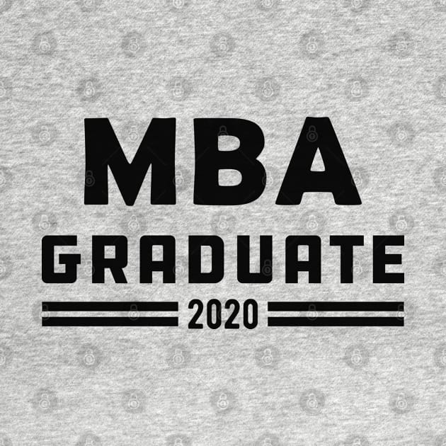 MBA Graduate 2020 by KC Happy Shop